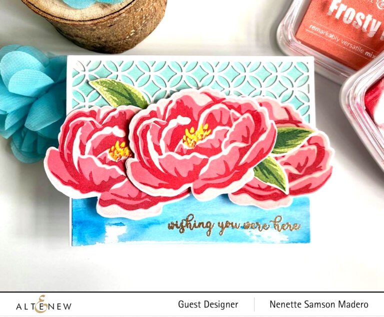 Build-A-Flower: Peony Release Blog Hop + Giveaway