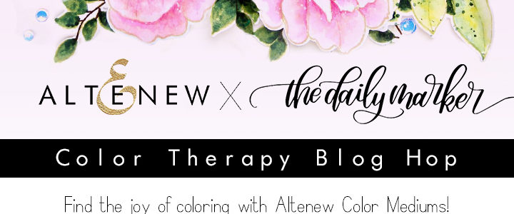 Altenew + The Daily Marker Color Therapy Blog Hop & Giveaway
