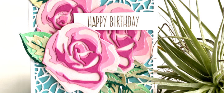 Craft-A-Flower: Rose Layering Die Set Blog Hop
